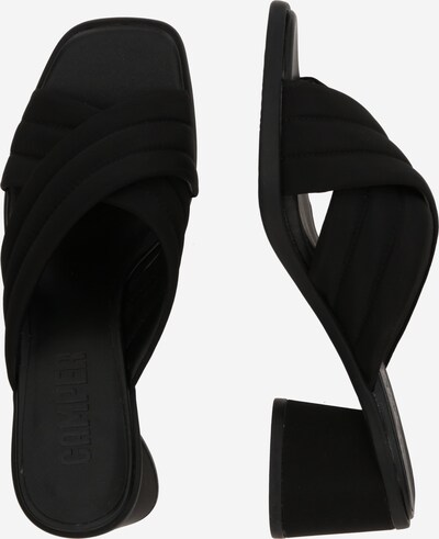 CAMPER Pantolette 'Kiara' in schwarz, Produktansicht