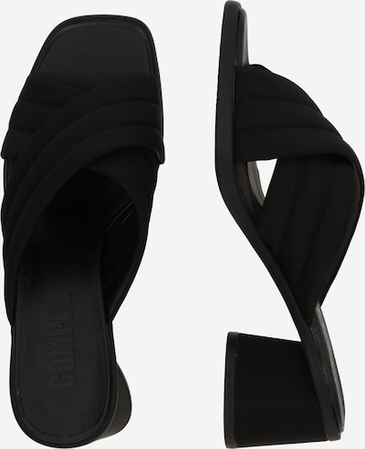 CAMPER Pantolette 'Kiara' in schwarz, Produktansicht