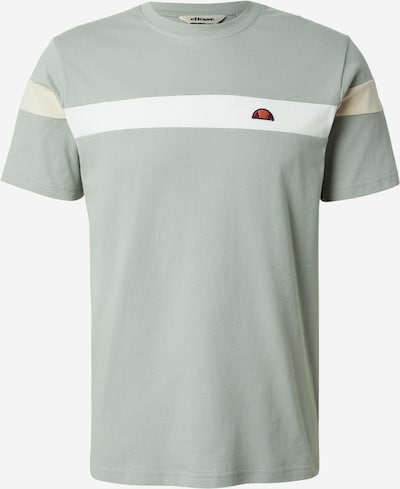 ELLESSE Majica 'Caserio' veličine XS u boja pijeska / pastelno zelena / bijela, Pregled proizvoda
