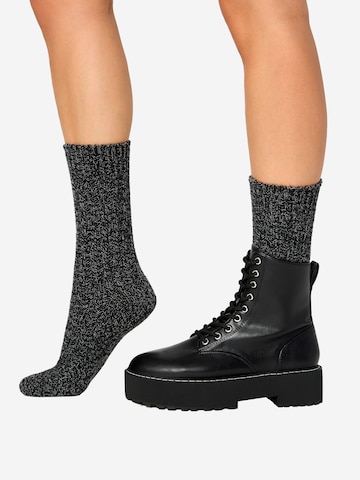 Nur Die Sokken ' Woll Socken ' in Zwart