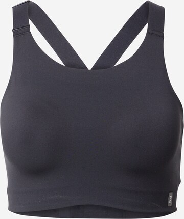 On Bustier Sports-BH 'Endurance' i sort: forside