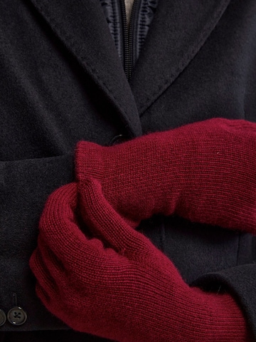 Il Lanificio Vingerhandschoenen in Rood