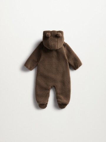 MANGO KIDS Overall 'Bearry' in Braun