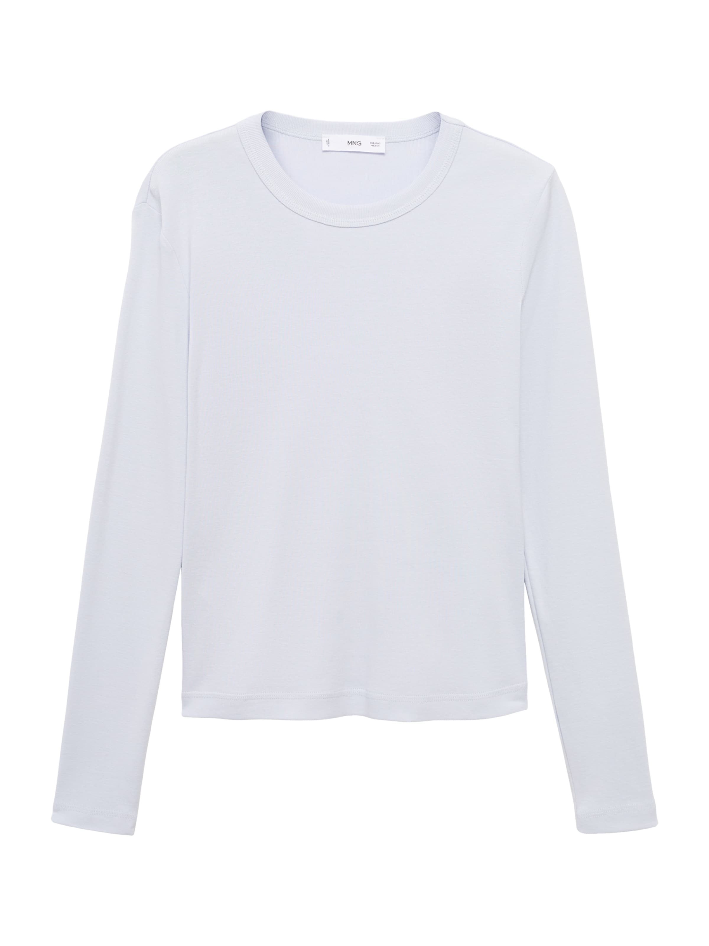 MANGO Majica 'ENI' | bela barva: sprednja stran