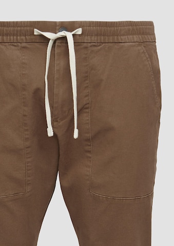 Effilé Pantalon s.Oliver en marron