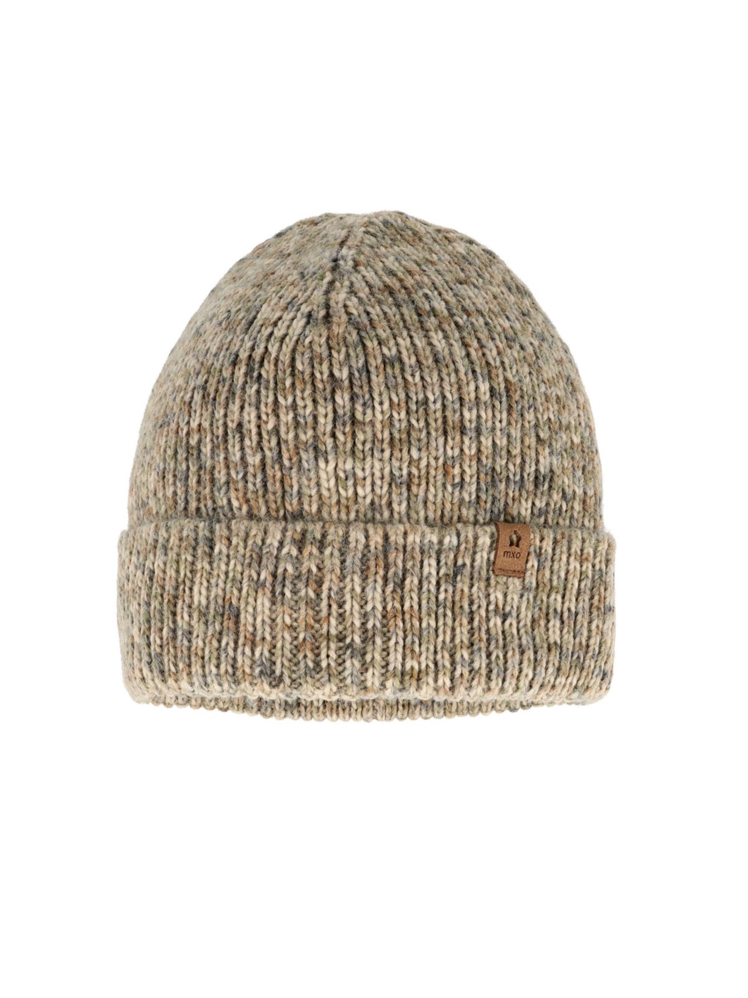 MAXIMO Beanie in Beige: front