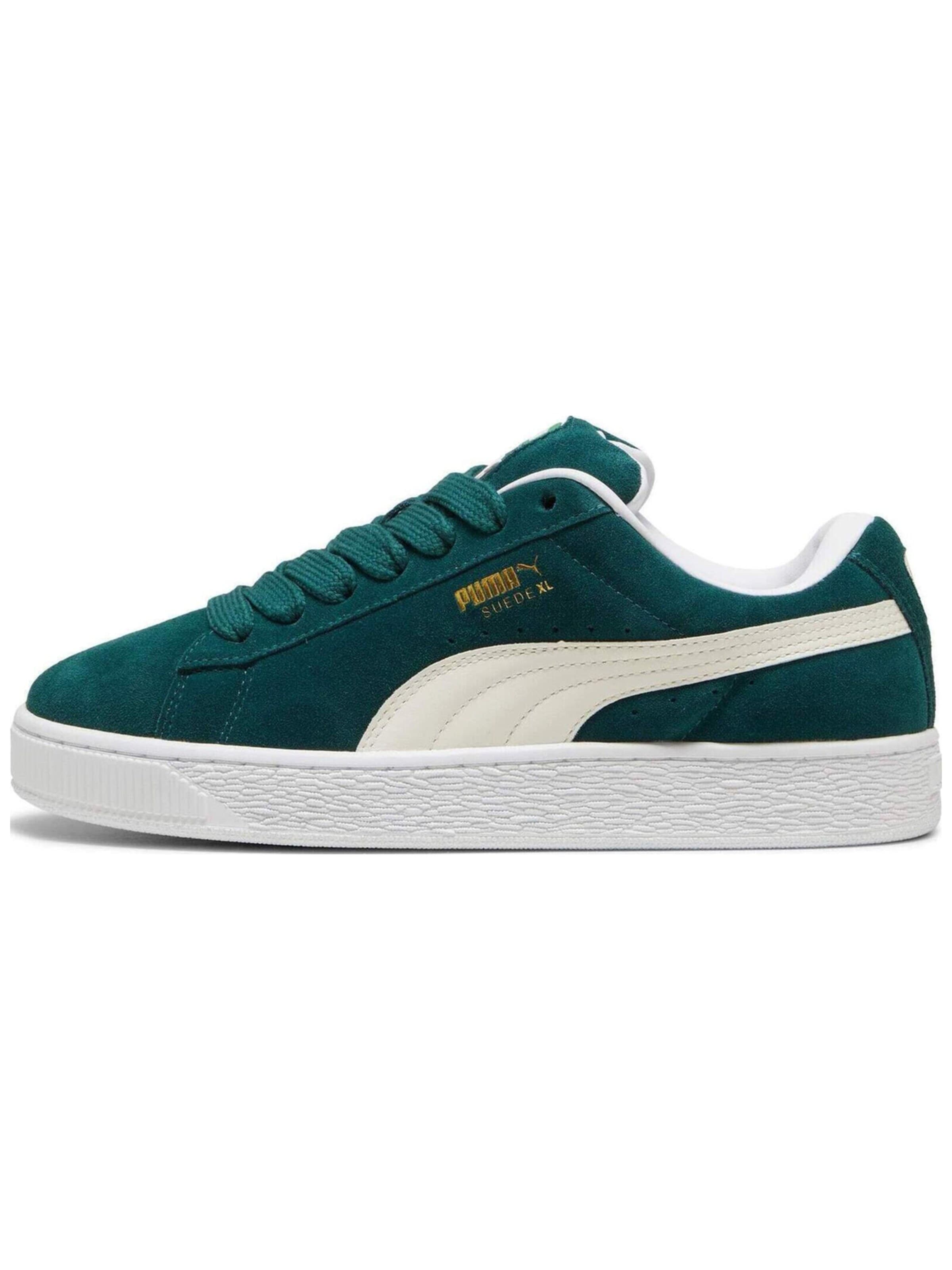 PUMA - Zapatillas deportivas bajas en verde: frente
