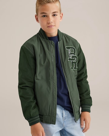 WE Fashion Between-season jacket in Green: front