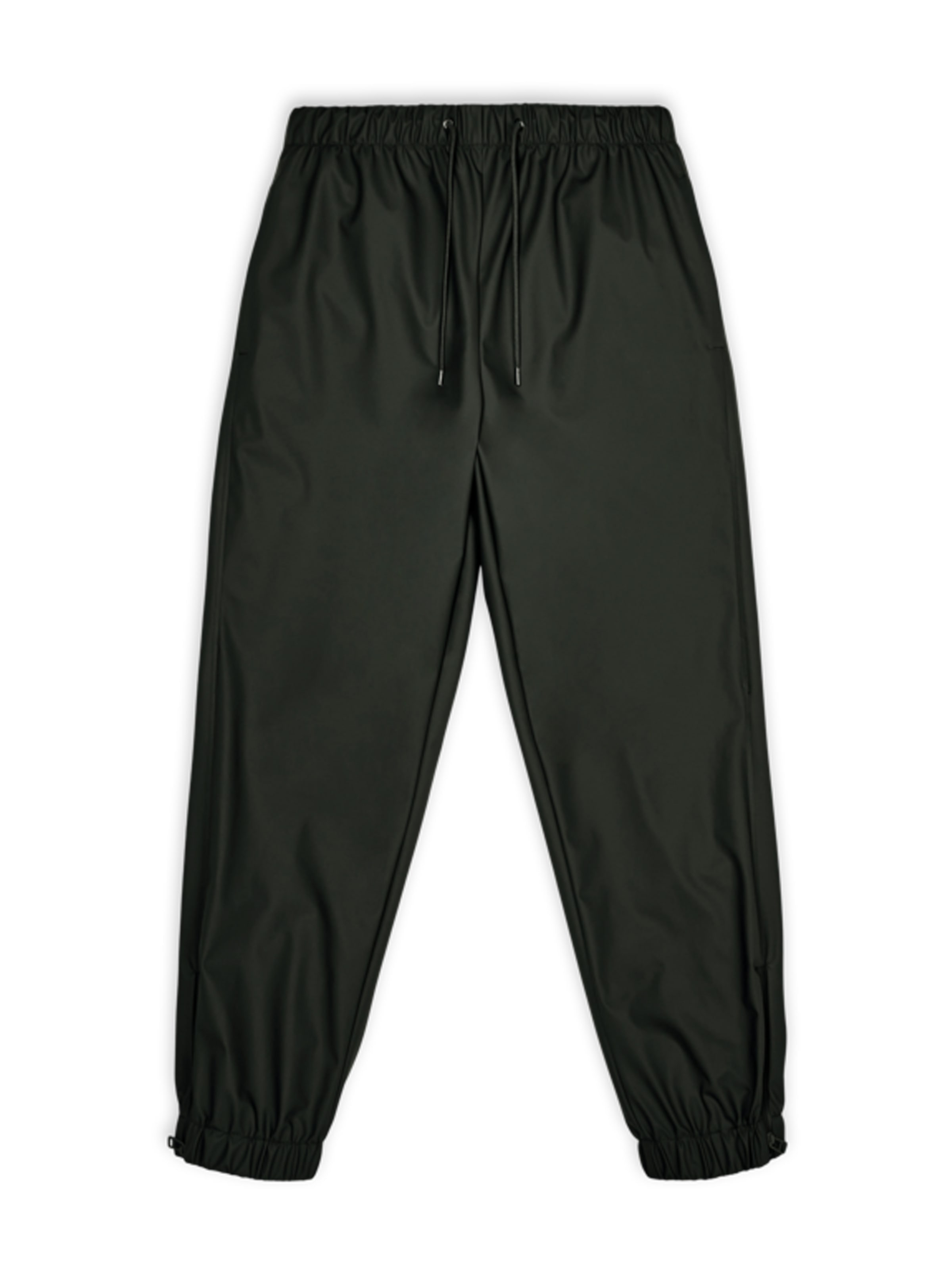 RAINS Zúžený strih Funkčné nohavice - Zelená: predná strana