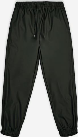 RAINS Funkčné nohavice - Zelená: predná strana