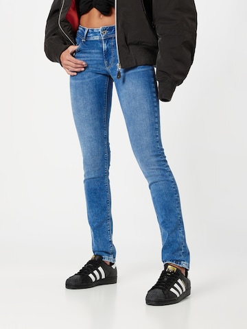 Pepe Jeans Slimfit Jeans 'NEW BROOKE' in Blauw: voorkant