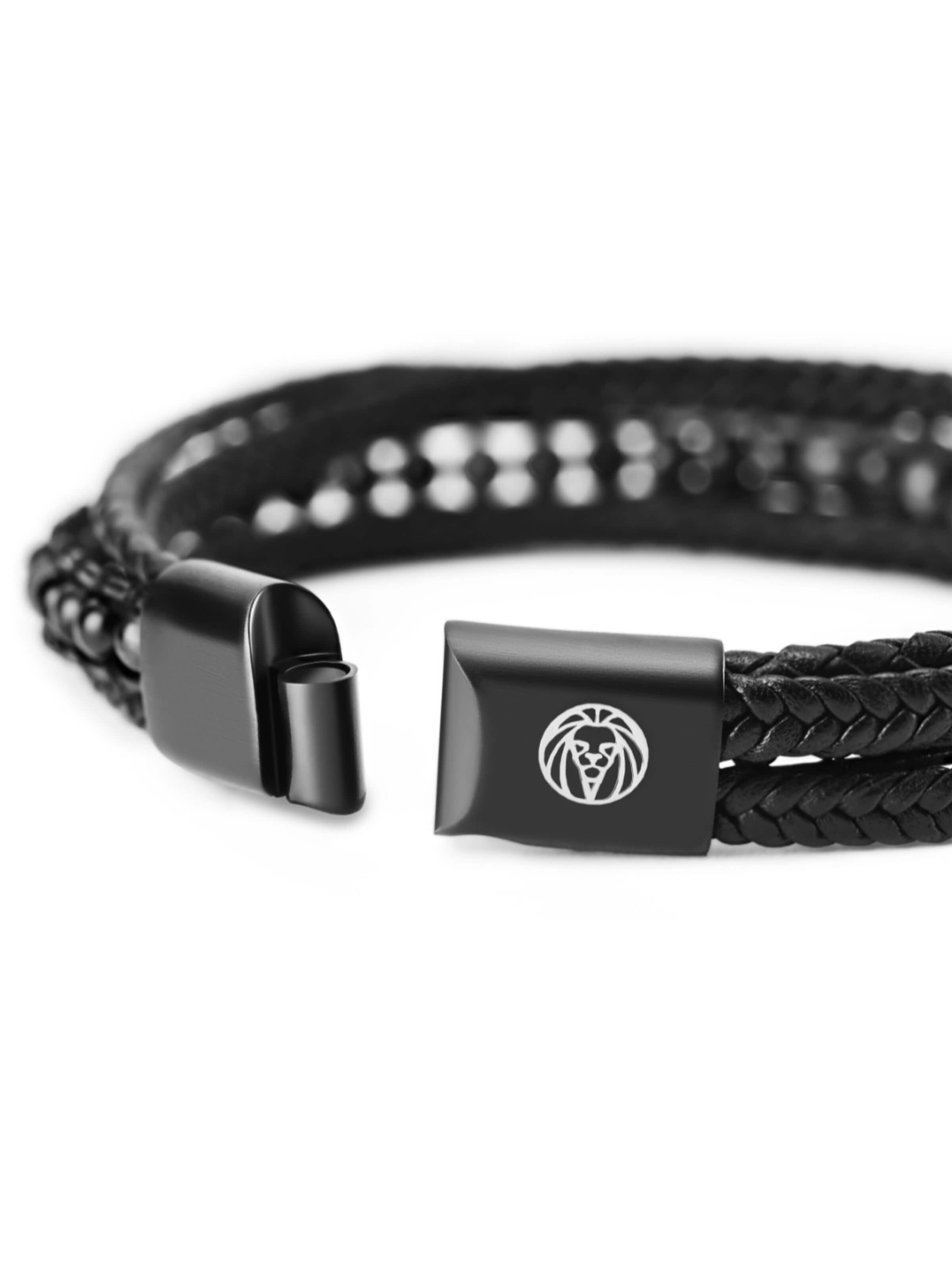 Lucleon Bracelet 'Naxos' in Black