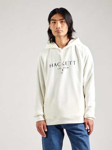 Hackett London Sweatshirt 'HERITAGE' in Weiß: Vorderseite