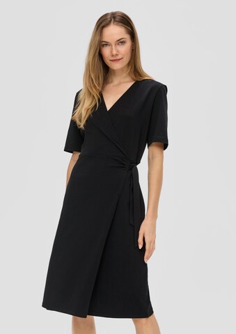 s.Oliver Kleid in Schwarz: predná strana