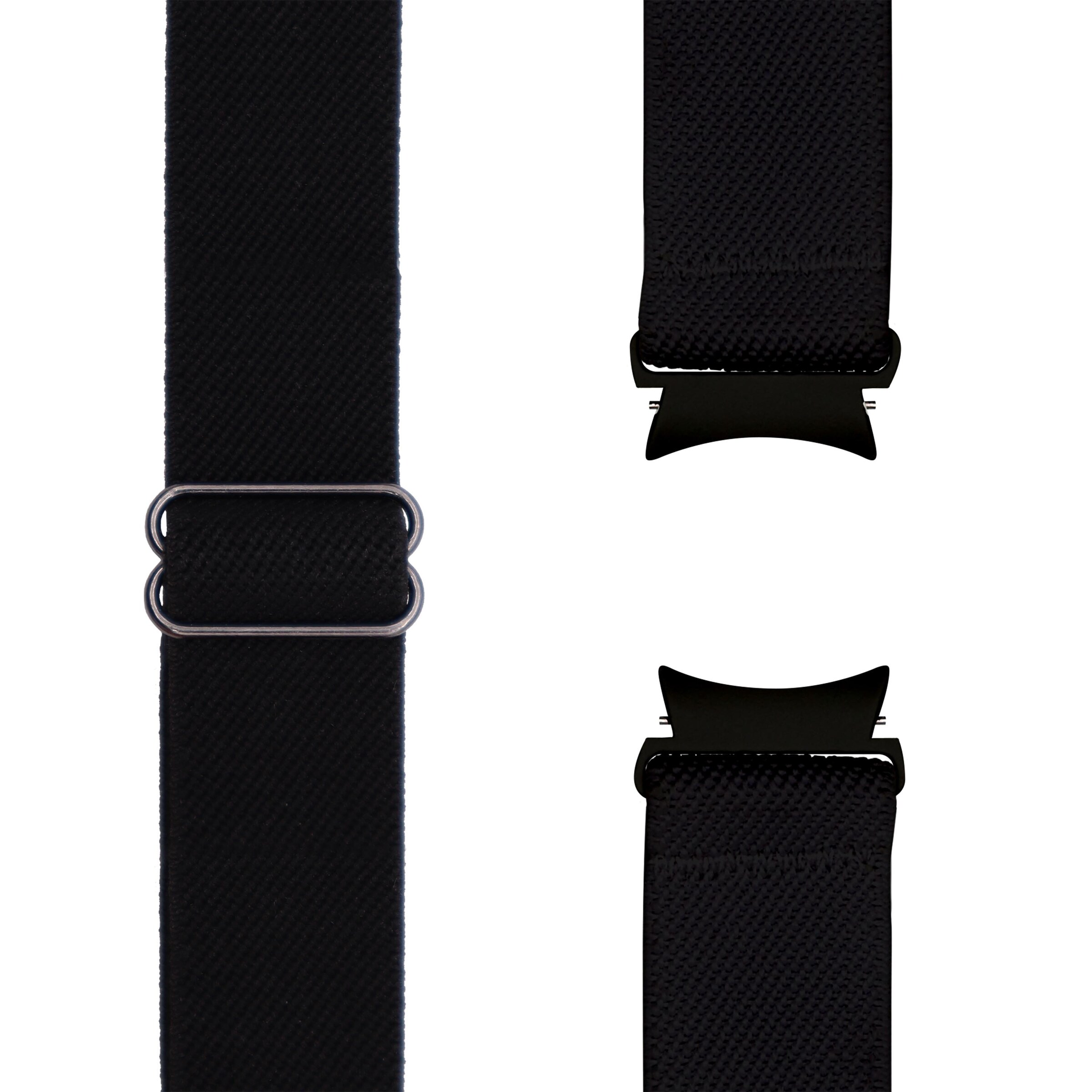 WRISTR Armband 'Flex Loop' in Schwarz: Vorderseite