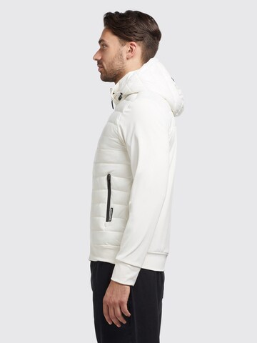 khujo Between-Season Jacket 'Bolt' in White