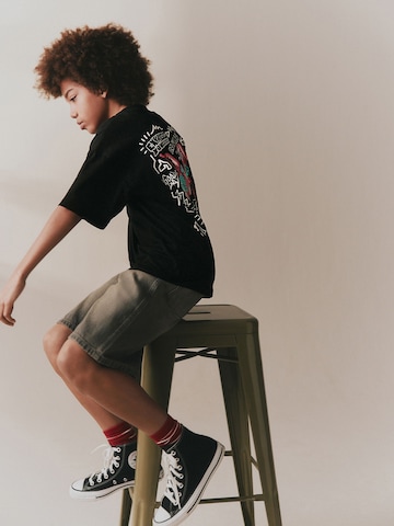 Next Loosefit Shorts in Grau