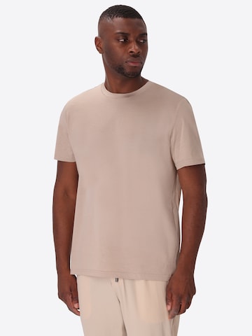T-Shirt 'Menta' Distretto12 en beige : devant