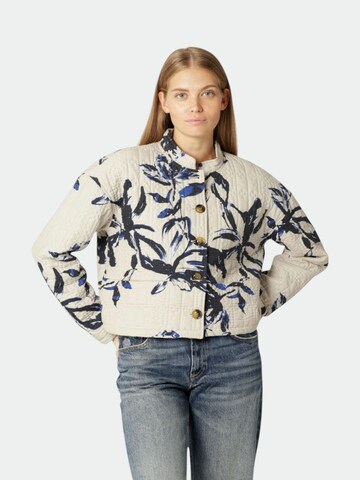 ILSE JACOBSEN Overgangsjakke i beige: forside