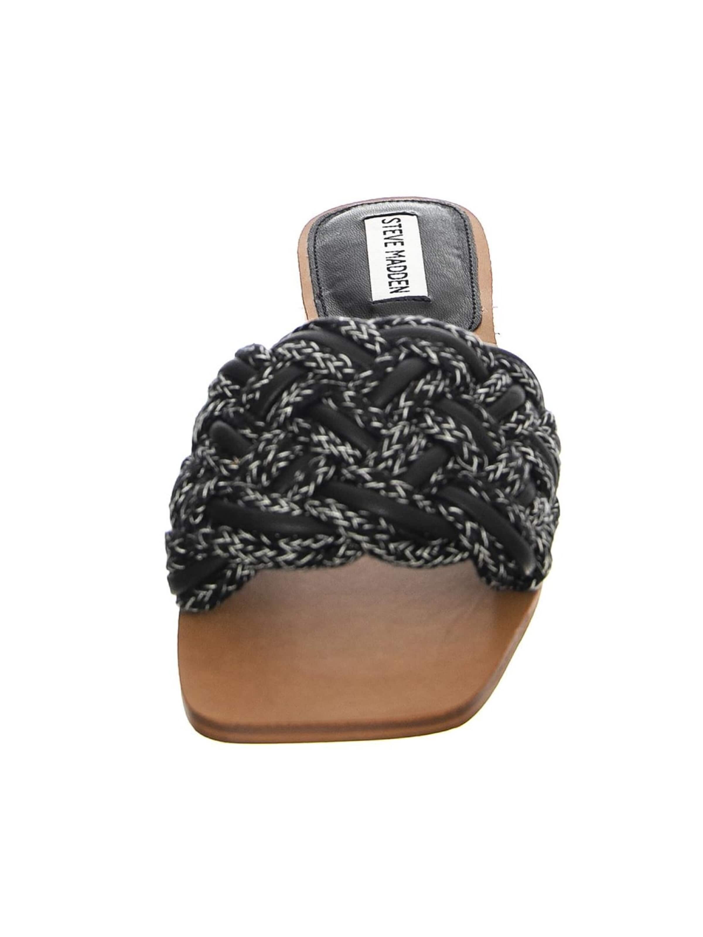 STEVE MADDEN Klapki 'Womens Nightfall Black Multi Sandals' w kolorze czarny