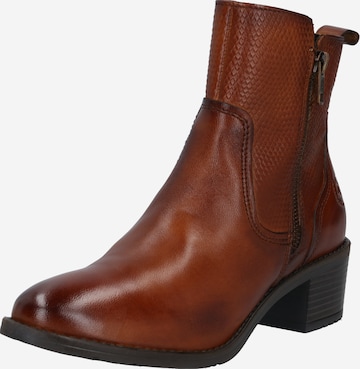 Bottines bugatti en marron : devant