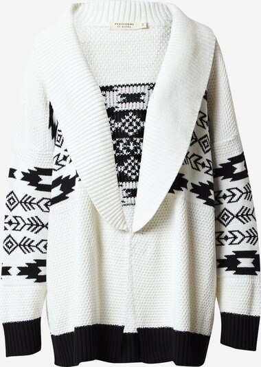Parisienne et Alors Knit Cardigan 'METRA' in Ecru / Black, Item view