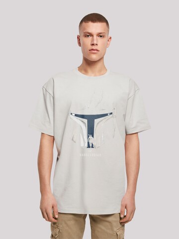 T-Shirt F4NT4STIC en gris : devant