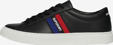 Superdry Sneakers in Black: front