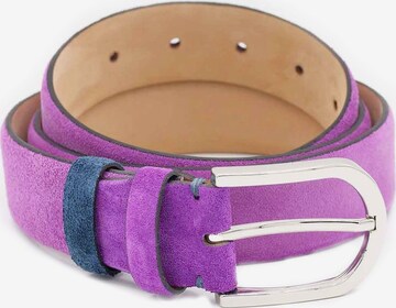 BGents Belt in Purple: front