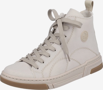 Rieker Sneakers hoog in Beige: voorkant