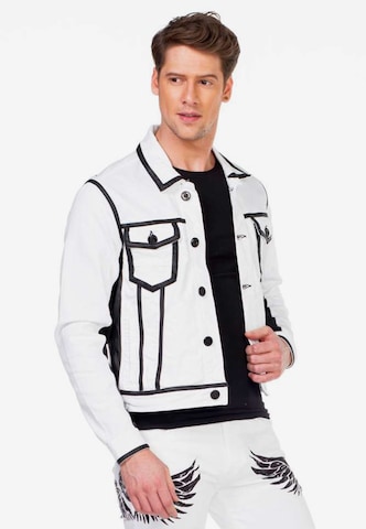 CIPO & BAXX Between-Season Jacket in White