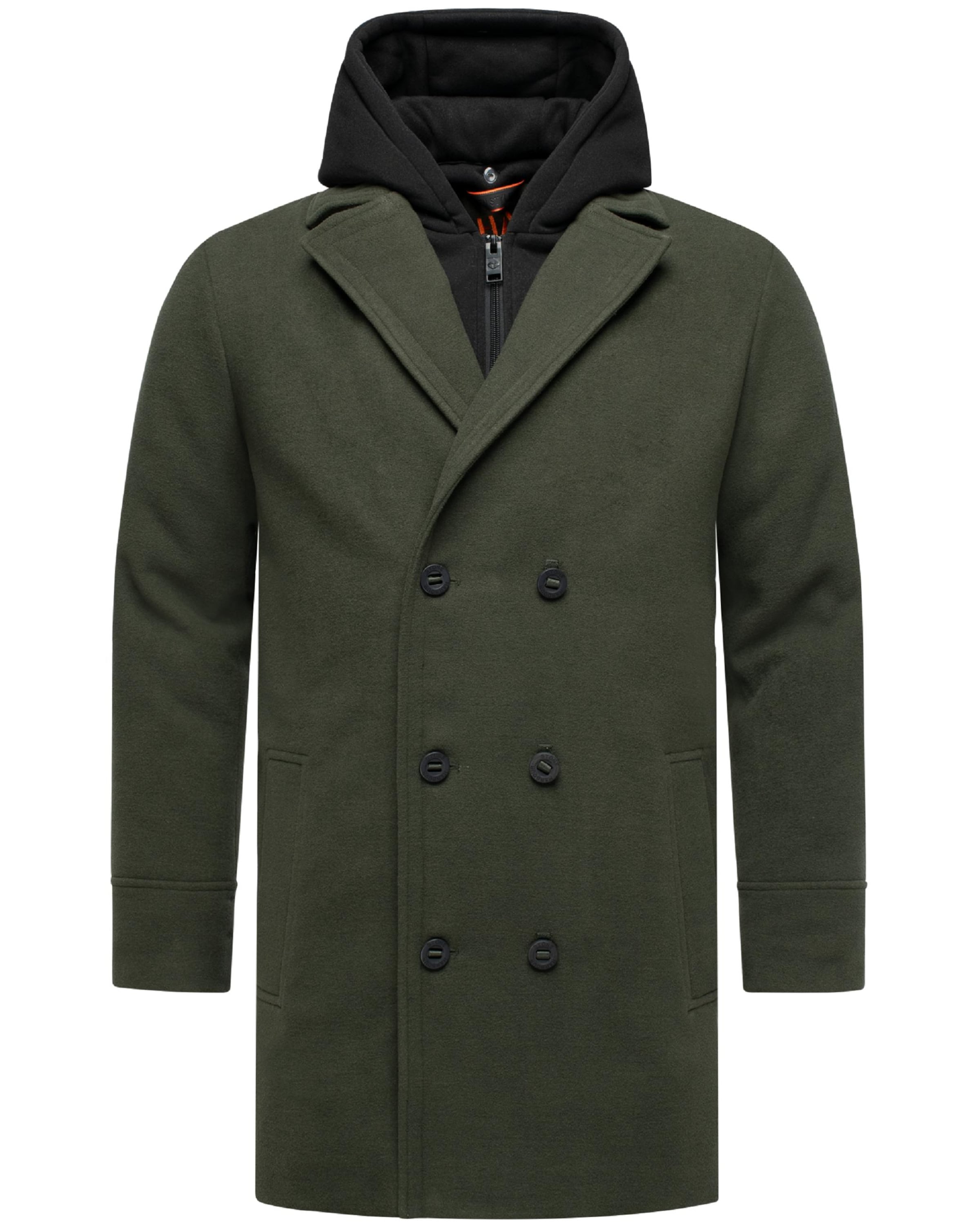 Cappotto invernale 'Darioon XX' di STONE HARBOUR in verde: frontale