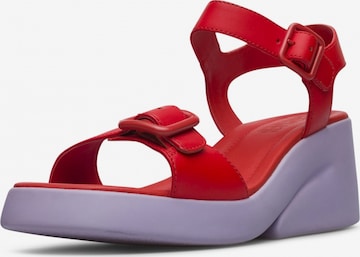 CAMPER Sandals ' Kaah ' in Red: front