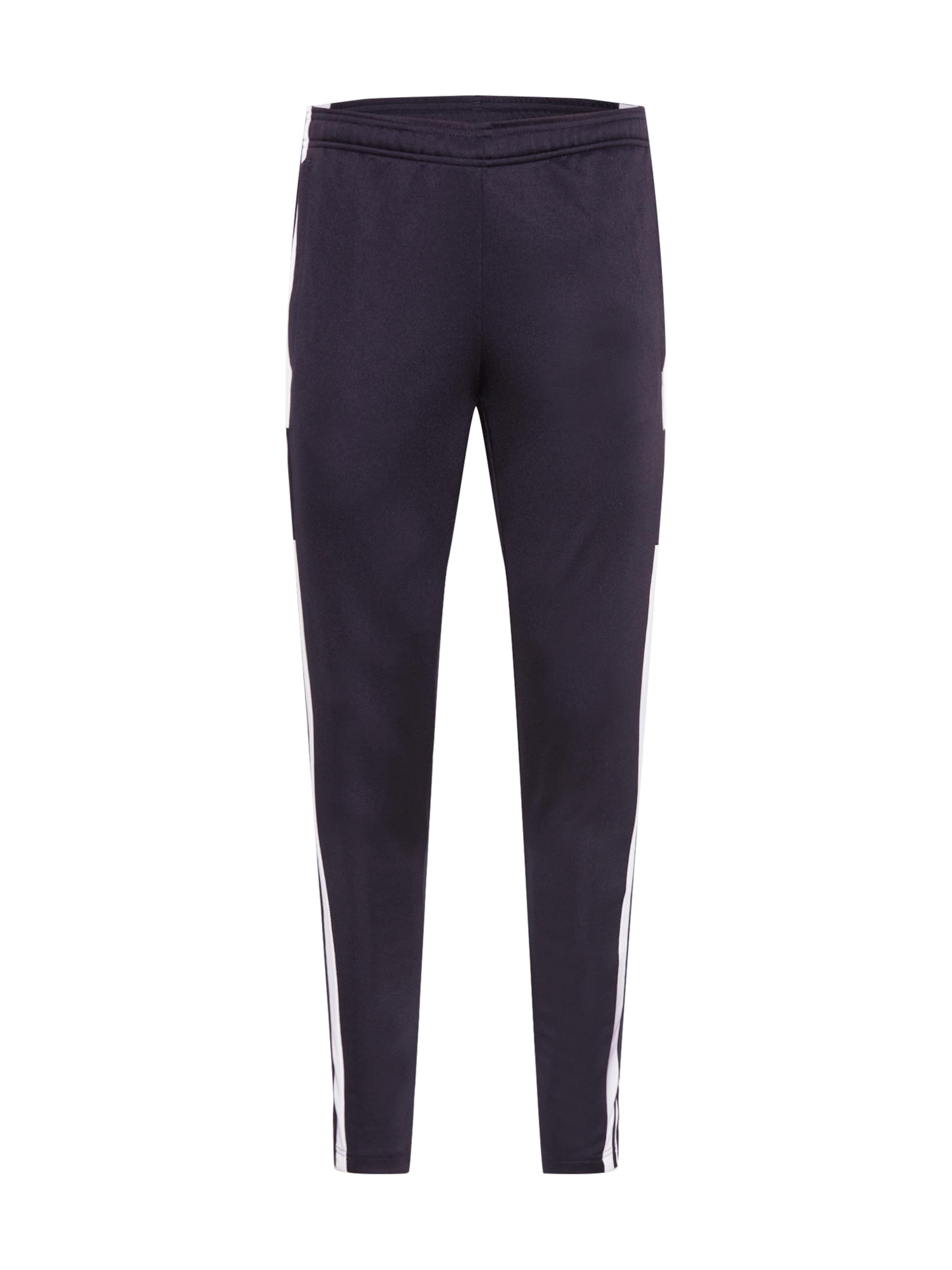 ADIDAS PERFORMANCE Tapered Sporthose 'Squadra 21' in Schwarz: Vorderseite