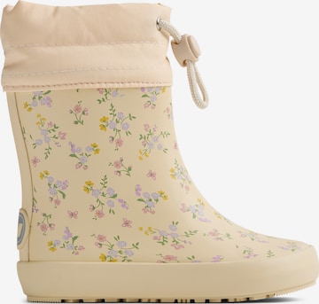 WHEAT Regenlaarzen in Geel: voorkant