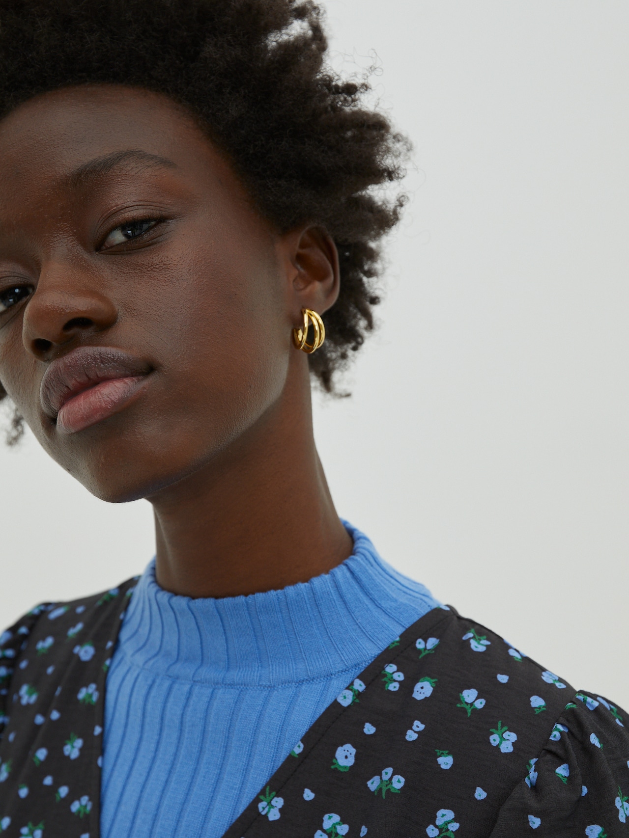 EDITED Kjole 'Gemma' blå