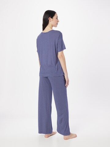 Lauren Ralph Lauren Pyjamas 'POLY' i blå