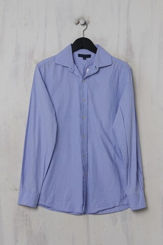 TOMMY HILFIGER Button Up Shirt in S in Blue: front