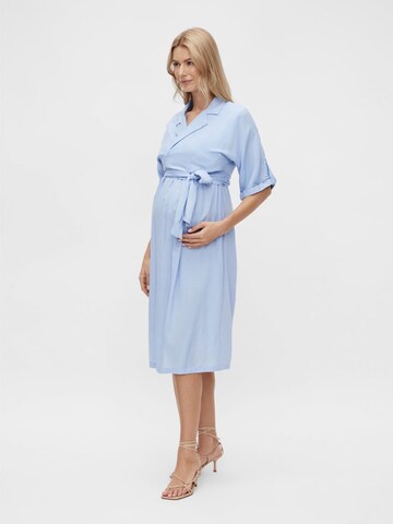 MAMALICIOUS Kleid in Blau