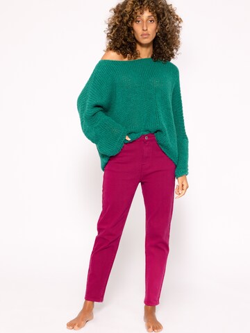 SASSYCLASSY - Jersey talla grande en verde