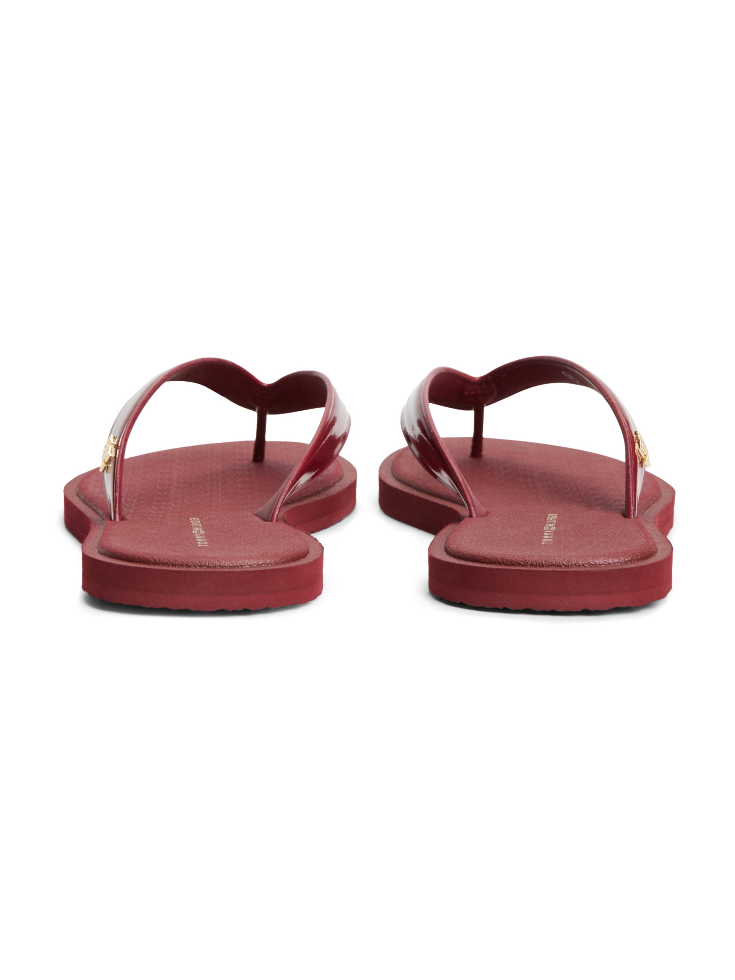 TOMMY HILFIGER Босоножки через палец 'SCANDI' в Красный