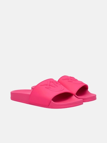 Pantoufle 'PINKO DILLY 01 SLIPPER RUBBERIZED Scarpe' PINKO en rose