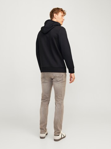 JACK & JONES Sweatshirt 'JJESTAPLE' in Schwarz