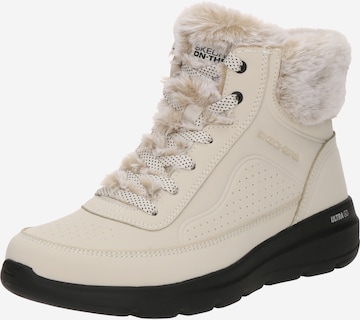 SKECHERS Nilkkurit 'GLACIAL ULTRA - MOUNTAIN MUSE' värissä beige: etupuoli