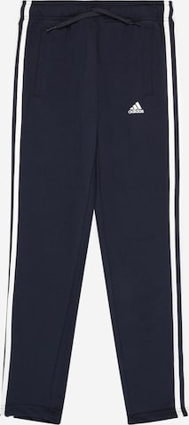 Regular Pantaloni sport 'Essentials 3-Stripes' de la ADIDAS SPORTSWEAR pe negru: față