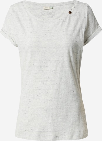 Ragwear T-shirt 'FLORAH' i vit: framsida