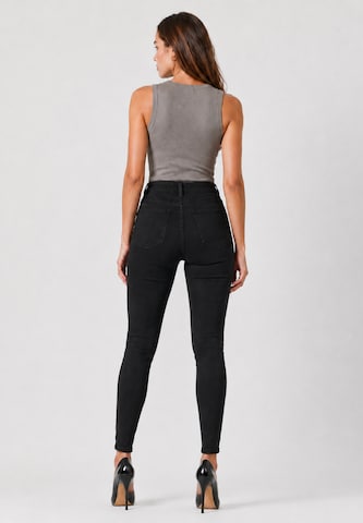 Elara - Skinny Calças de ganga em preto