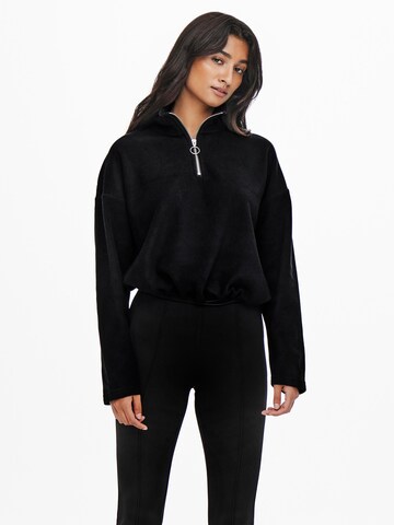 Pull-over 'Olivia' ONLY en noir : devant