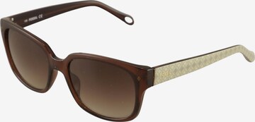 FOSSIL Sunglasses in One size in Brown: front