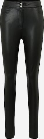 Only Tall Slim fit Pants 'Jessie' in Black: front